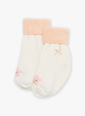Baby Mädchen Strampler und Söckchen mit Blumenmuster CEGENNY / 22E5BF51GRE001