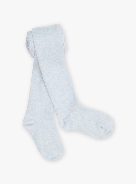 Hellblau melierte Strumpfhose FRIWETTE 1 / 23E4PFJ2COL201