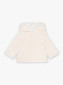 Zartrosa Samt-Kapuzenpulli GONINE / 23H0CFB1VES301