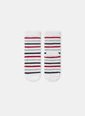3er-Pack Socken gestreift, gemustert oder einfarbig, Baby Jungen NAIRWIN / 25H4BGP1LC3A015