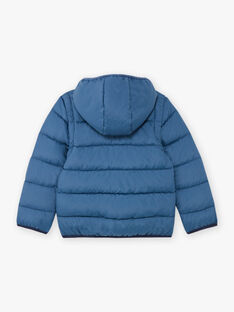 Blaue Teddybär-Jacke und Tasche für einen kleinen Jungen BEDOUNAGE 1 / 21H3PGG1DTV222