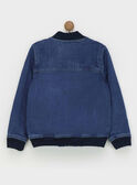 Jeansblauer Blouson REDRAGE / 19E3PGC1BLO704