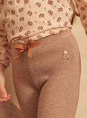 Heather beige LEGGINGS (bottom) LITRICETTE / 24H2PFK2LGA011