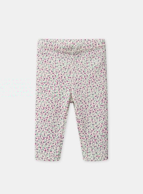 Off white LEGGINGS (bottom) NAALINE / 25H1BFJ1LG002