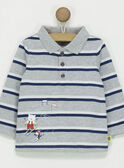 Heather grey Polo shirt PATHEO / 18H1BGQ1POL943