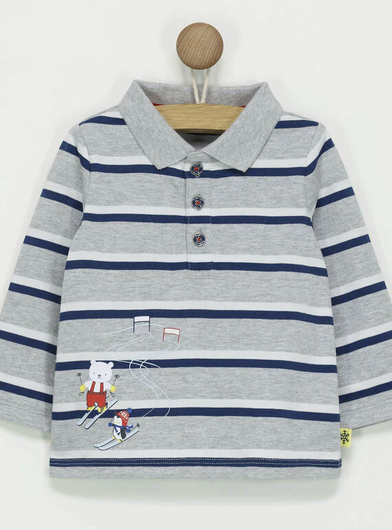 Heather grey Polo shirt PATHEO / 18H1BGQ1POL943