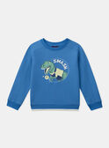 Molton-Sweatshirt mit Dino KLAJUDAGE / 24E3PGN1SWE701