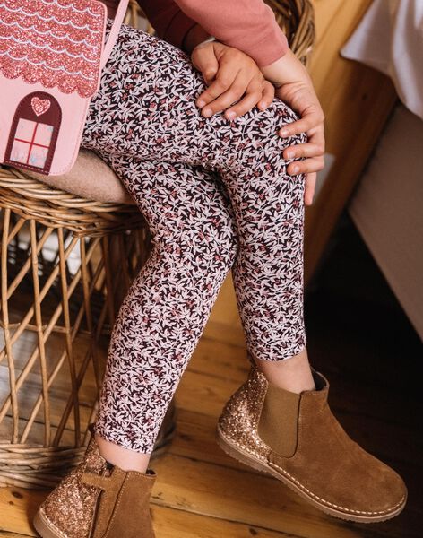 Leggings mit Blumenmuster DUFLOETTE / 22H4PFR1CAL709