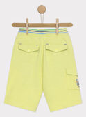 Gelbe Bermuda-Shorts RUAGOLAGE / 19E3PGP2BERA007