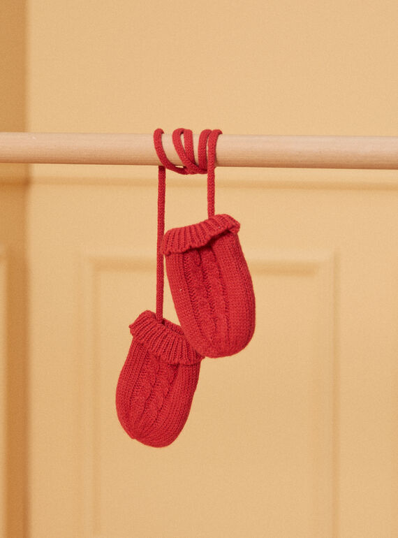 Dark orange GLOVES & MITTENS LIOCTAVIA / 24H4BF71GAN410
