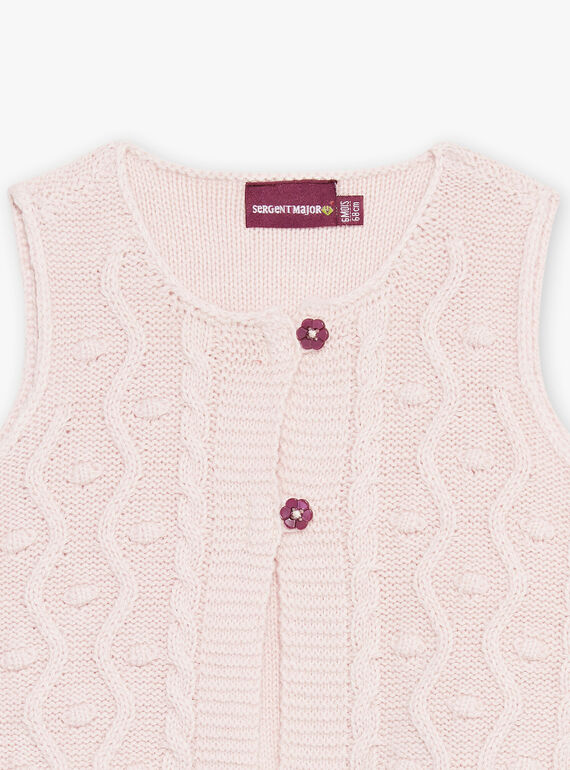 Ärmellose Strickweste DAMARION / 22H1BFU1CSMD319