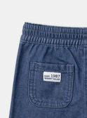 Blaue Denim-Hose mit Ausschnitten LADORIAN / 24H1BGJ1JEAP274
