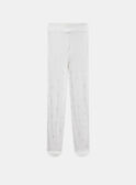 Gemusterte Glanzstrumpfhose KREKETTE / 24E4PFL1COF001