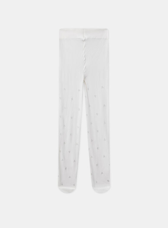 Gemusterte Glanzstrumpfhose KREKETTE / 24E4PFL1COF001