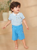 Bermuda-Shorts aus Seersucker KAOFFY / 24E1BGN2BERC208