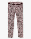 Leggings mit Blumenmuster DUFLOETTE / 22H4PFR1CAL709