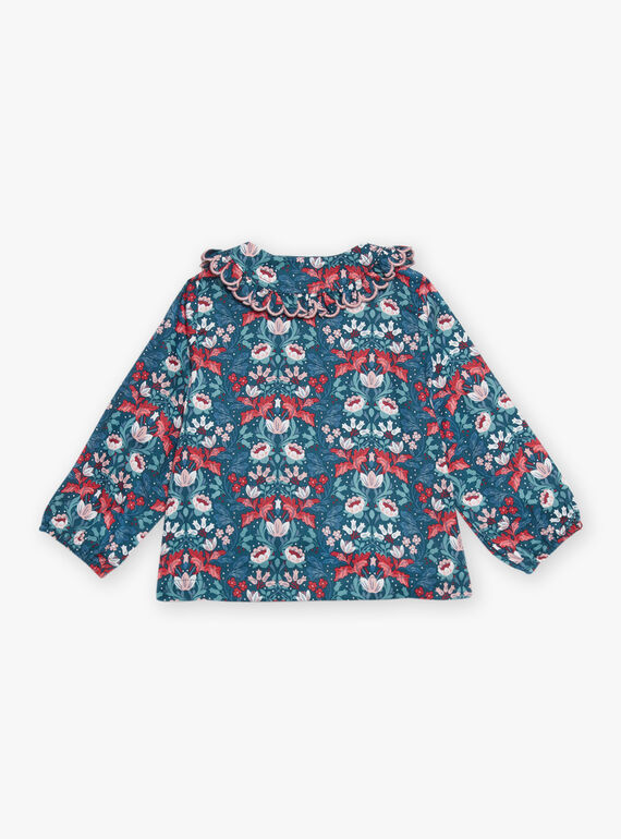 Twill-Bluse mit Blumenprint DATAHINA / 22H1BFZ1CHEG633