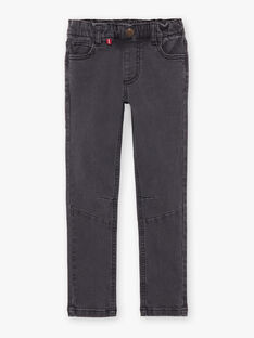 Jungen-Jeans aus schwarzem Denim BUXTIAGE1 / 21H3PGB4JEA927