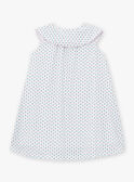 Kleid in Ecru mit Blumenprint LAROBETTE / 24H2PFI2ROB001