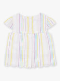 Bluse in Ecru mit Streifenprint LARAYETTE / 24H2PFI1CHE001