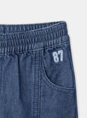 Blaue Denim-Hose mit Ausschnitten LADORIAN / 24H1BGJ1JEAP274