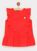 Rote Bluse REJOILETTE / 19E2PFE2CHE050