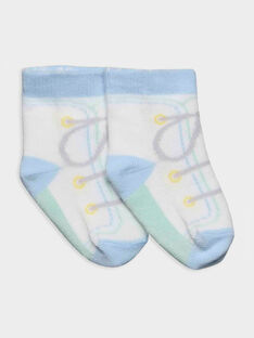 Blau-weiße Socken RYALAIN / 19E0AG11SOQ001