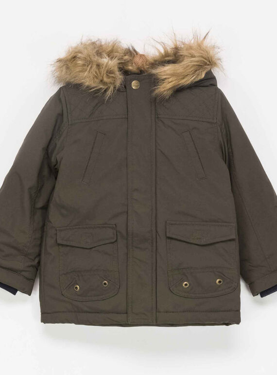 Dark kaki Parka PAMOAGE / 18H3PGG2PAR609