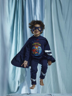 Pyjama Verkleidung Superheldin blaue Nacht Kind Junge CYJAMAGE2 / 22E5PGE1PYT705