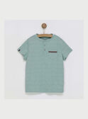 Kurzärmeliges T-Shirt grün RATICAGE1 / 19E3PGL1TMC610