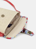Tasche aus Stroh mit Henkel aus Kunstleder KLASAKETTE / 24E4PFN1BESI817