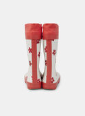 Regenstiefel mit Blumenprint NIBOTETTE / 25F10PF11D0C001