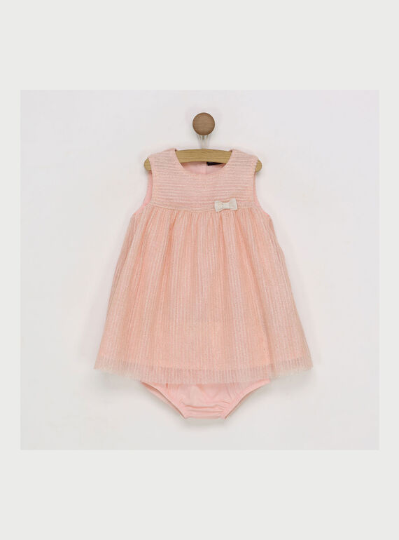Rosa Trägerkleid RYALBANE / 19E1BFR1CHS413