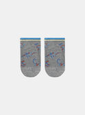 Jacquardsocken Dinosaurier KLABAGE / 24E4PGN1SOQ943