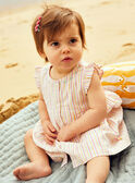Baby Mädchen Ecru Kleid CASIMONE / 22E1BFN2ROB811