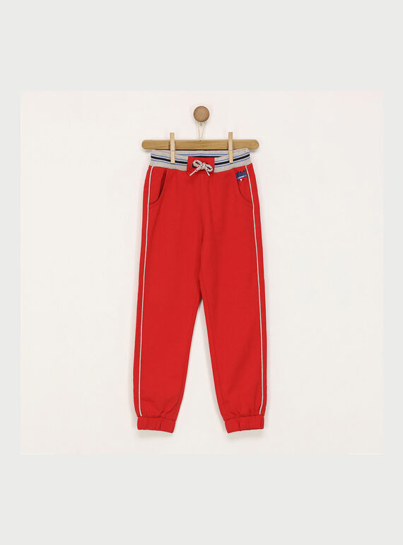 Rote Jogginghose RABOTAGE 3 / 19E3PGB3JGB050