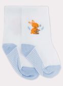 Hellblaue Socken RALEWIS / 19E4BGF1SOQ001