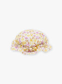 Ecrufarbener Bob mit Blumenprint KITANIA / 24E4BFG2CHA001