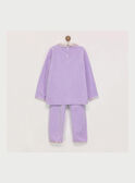 Violetter Pyjama REJUSETTE / 19E5PF75PYJ328