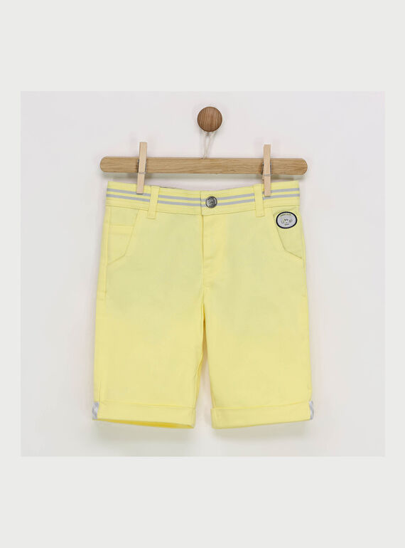 Gelbe Bermuda-Shorts RYZOAGE / 19E3PGS3BER106