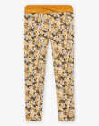Leggings mit gelbem Blumenmuster DEFLETTE / 22H4PFD1CALC214