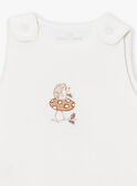 Nicki-Schlafsack in Ecru LOVE / 24H0AM11TUR001