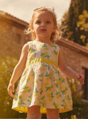 Set mit Wendekleid und Bloomer in Gelb und Lila LAALYSE / 24H1BFI1ROB116