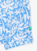 Kurzoverall in Blau mit Palmen- und Sonnenprint LABOBBY / 24H1BGI2CBLC208