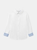 Elegantes weißes Hemd KREPOPAGE / 24E3PGL3CHM000
