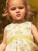 Set mit Wendekleid und Bloomer in Gelb und Lila LAALYSE / 24H1BFI1ROB116