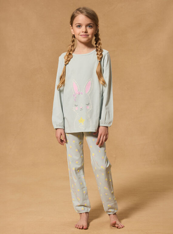 Turquoise PYJAMA MUILETTE / 25E5PFE5PYJ202