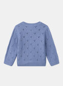 Greyish blue CARDIGAN MADORICE / 25E1BF81CAR205