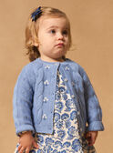 Greyish blue CARDIGAN MADORICE / 25E1BF81CAR205