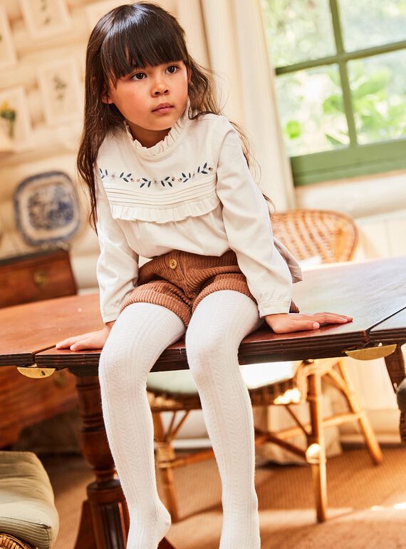 Braune Shorts aus Samt DIASHOETTE / 22H2PFY1SHOI802